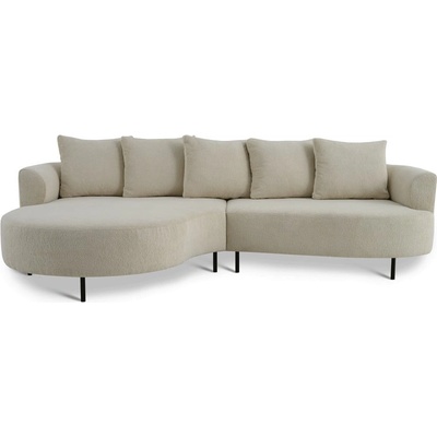 Scandic Бежов ъглов диван (ляв ъгъл) Vitoria - Scandic (18559SN BOOG05)