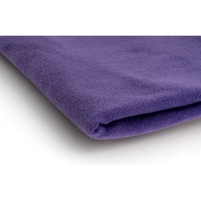 Polar fleece látka 200 g/m², šířka 150 cm, fialový, metráž