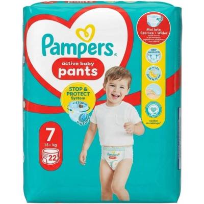 Pampers Pants Active Baby 7 22 ks