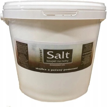 Batavan kamenná sůl na nohy Skořice 5 kg