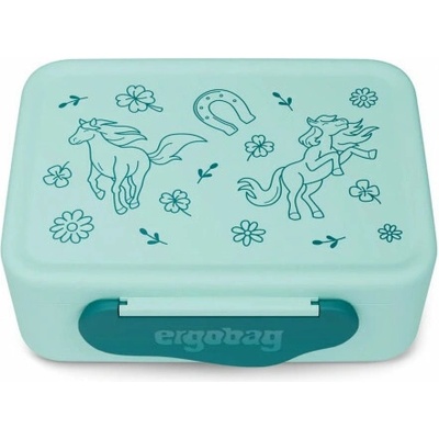 Ergobag Plastic Lunchbox Horse uni
