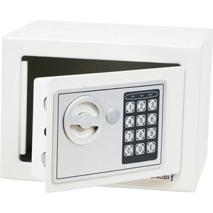  Сейф електронен e17st - 170х230х170мм, светло сив (396559)