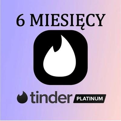TINDER PLATINUM 6 MĚSÍCŮ / DÁRKOVÁ KARTA / VPN KLÍČ