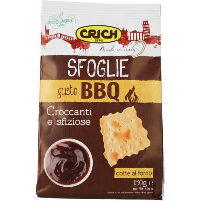 Crich chrumkavé krekry BBQ 150 g