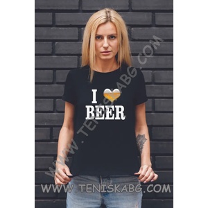 Fruit of the Loom Тениска - I love beer