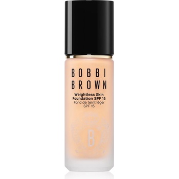 Bobbi Brown Weightless Skin Foundation SPF 15 дълготраен фон дьо тен с хидратиращ ефект цвят Golden Beige 30ml
