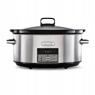 Pomalý hrniec Crock-Pot CSC063X 7,5 l strieborný/sivý 320 W