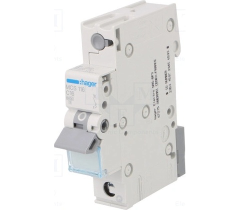 Hager MCS116