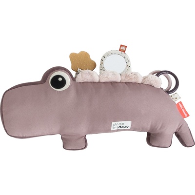 Done by Deer Възглавница Croco с гризалка розова (4103491)