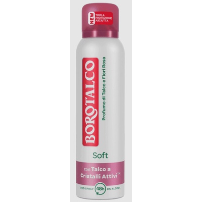 Borotalco Soft Talc & Pink Flowers 48h deospray 150 ml