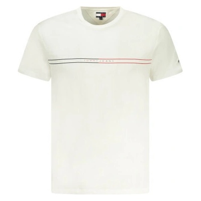 Tommy Hilfiger stylové pánské tričko s krátkým rukávem White