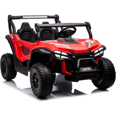 Lean CarsAutobatéria 4x4 S618 červená