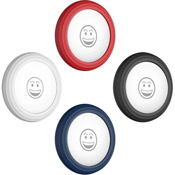 SDesign Комплект от 4 броя силиконови кейса със залепващо се фолио за Apple AirTag - ESR Stick-On AirTag Case 4 Pack (различни цветове)