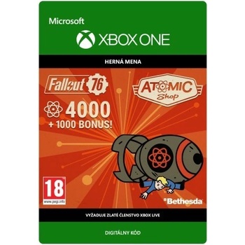 Fallout 76: 4000 (+1000 Bonus) Atoms