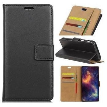Pouzdro Stand PU kožené peněženkové Xiaomi Redmi Note 7 - černé