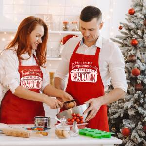 Art gift Престилка с надпис - Коледни вкусотии - 1 брой