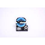 Pro Epson Epson LK-4WBA5 / SU5W, 5 мм x 2, 5 м, черен печат / бял фон, съвместима термосвиваема лента (LK-4WBA5)