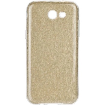 Forcell Блестящ Силиконов Калъф за SAMSUNG J3 2017, FORCELL Shining Case, Златист (5901737411419)