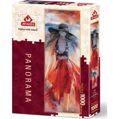 Art Puzzle Панорамен пъзел Art Puzzle от 1000 части - Лятна рокля, Уилем Хаенраец (4332)