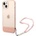 GUESS Кейс Guess GUHCP14MHGCOHP за iPhone 14 Plus 6.7", розов / розов, твърд, Translucent Pearl Strap (GUE002199-0)