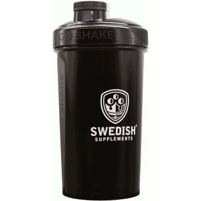 Šejker 550 ml. - Swedish Supplements Čierna 550 ml.