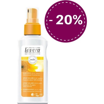 Lavera Sun mléko na opalování spray SPF20 125 ml