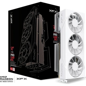 XFX Swift Radeon RX 9070 OC White Triple Fan Gaming Edition 16GB GDDR6 RX-97SWFB3W9