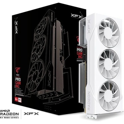 XFX Swift Radeon RX 9070 OC White Triple Fan Gaming Edition 16GB GDDR6 RX-97SWFB3W9
