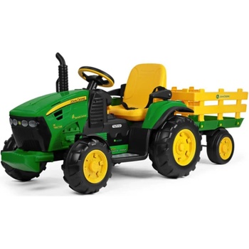 ROLLZONE Детски Акумулаторен Трактор John Deere + ремарке 12V с Дистанционно (IGOR0117)