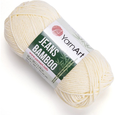 YarnArt Jeans Bamboo 103 - světle žlutá