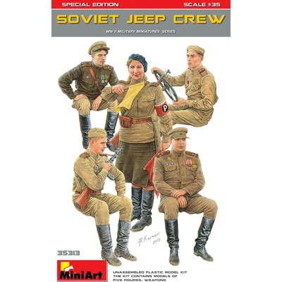 MiniArt Soviet Jeep Crew. Special Edition 1:35