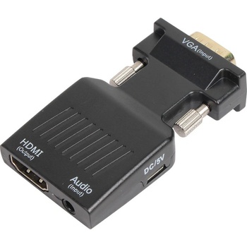 VCOM Адаптер VCom VGA M / HDMI F with Audio - CA337A (CA337A)