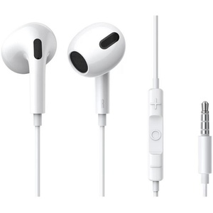 Baseus Encok H17 3.5 mm jack white Слушалки