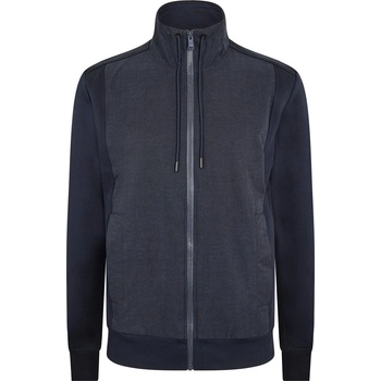 HUGO BOSS Суичър Boss Men's P Shepherd Short Sleeve Zip Hoodie - Dark Blue