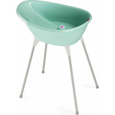 Комплект вана и стойка OK Baby - Бела, 79 cm, светлосиня (OKBBES92501SK)