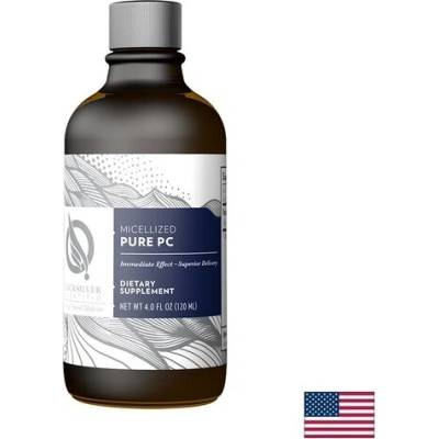 Quicksilver Мицелизиран фосфатидилхолин - памет и фокус - Оптимална абсорбция и ефикасност, 120 ml, 24 дози (60003 QS)