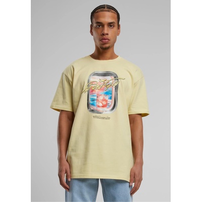 Mister Tee Тениска Sip&Fly Heavy Oversize Tee softyellow XXLUB-MT3182-03660 - Тъмносив, размер XXL
