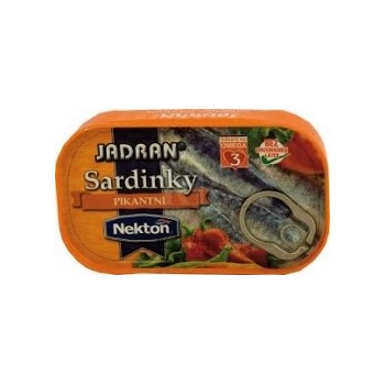 Jadran sardinky pikantní, 125g