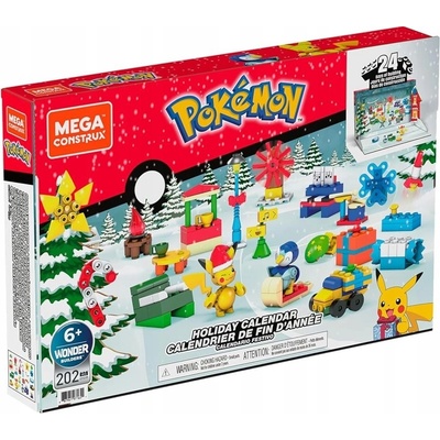 Mattel Mega Construx™ Pokémon Adventní kalendář