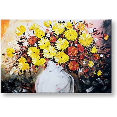 Autorská reprodukcia na plátne KVETY - 45x30 cm