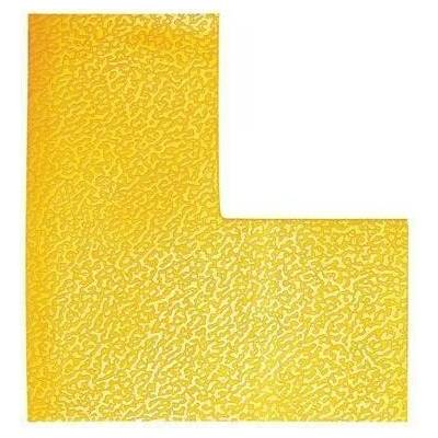 Podlahový piktogram "L", žlutá, 100 mm, DURABLE 170204
