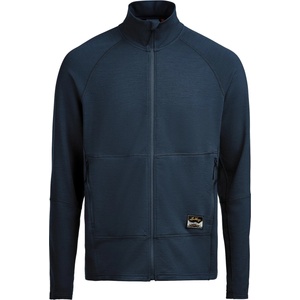 Lundhags Мъжко вълнено яке Lundhags Tived Merino Full Zip Merino jacket - Deep Blue (005-6064-0211)