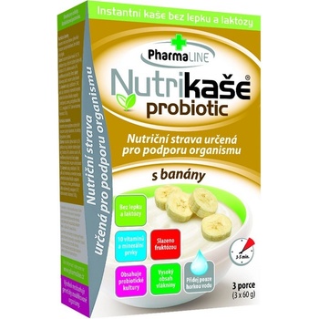 Nutrikaše probiotic s banány 180 g