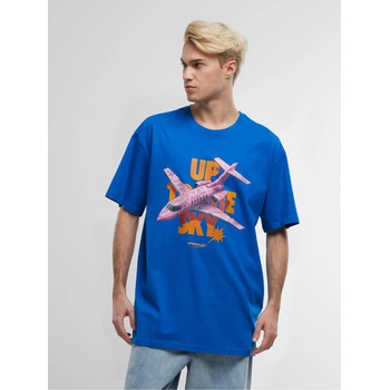 Mister Tee Тениска Up to the Sky Oversize Tee cobalt blue XXLUB-MT2737-01495 - Тъмносив, размер L