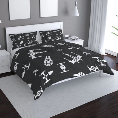 Sablio povlečení Star Wars Vesmírné lodě Pattern 140x200 70x90