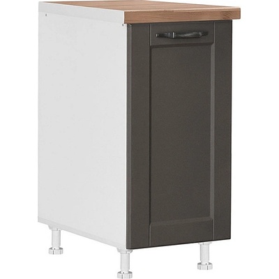 Matis Кухненски шкаф долен с една врата contempo d40 k сив