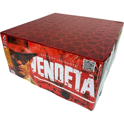Kompaktní ohňostroj VENDETA BEST PRICE 100 ran 20 mm