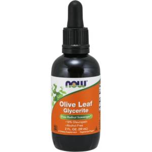NOW Olive Leaf Glycerite | Alcohol-Free [59 мл]