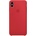 Apple Силиконов калъф за Apple iPhone XS Max - Червен KP28810