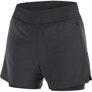 Salomon Дамски шорти за бягане Salomon Women's SHKout Core 2in1 4 Running shorts - Deep Black - размер XS (112-3589-0111)
